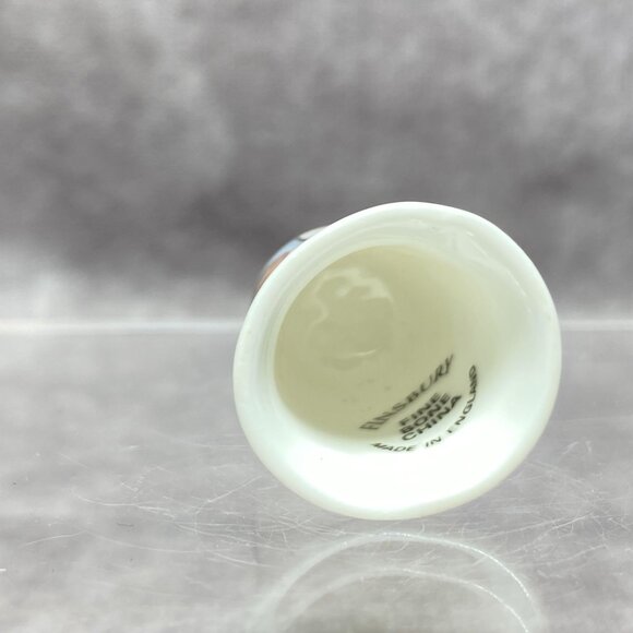 Theodore Roosevelt Commemorative Thimble Fine Bone China By Finsbury England - Picture 7 of 8